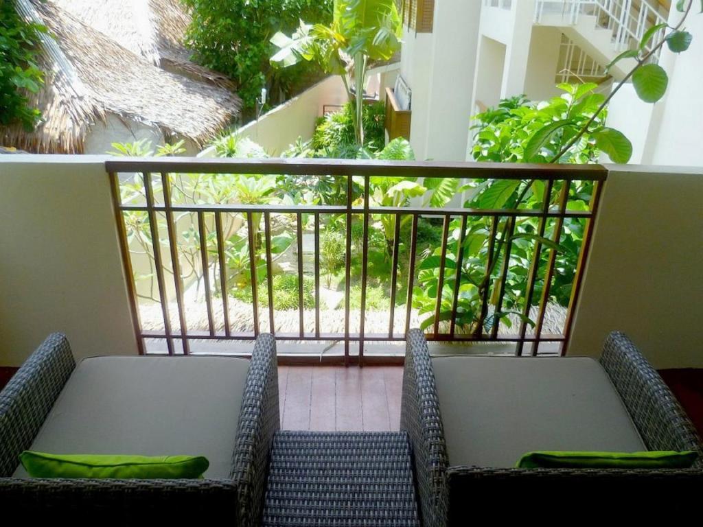 Quarto Duplo ou com 2 Camas de Solteiro Jardim Deluxe